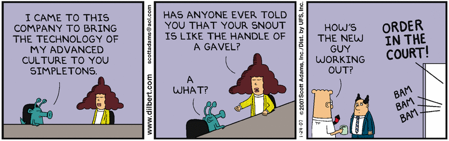 Dilbert Cartoon